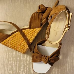 Bow Wedge Sandal - Jessica Simpson